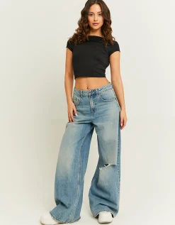Jeans Palazzo a Vita Media^Tally Weijl Cheap