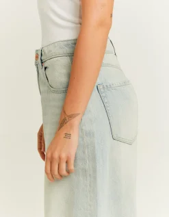 Jeans Palazzo a Vita Media con Strappi^Tally Weijl Outlet