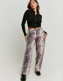 Jeans Palloncino a Vita Media Stampa Animalier^Tally Weijl Discount