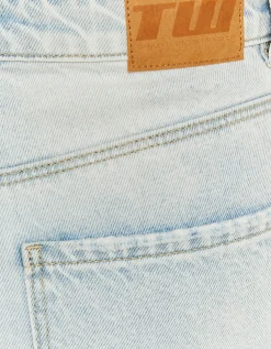 Jeans Skater a Vita Media con Strappi^Tally Weijl Cheap