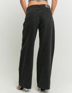 Jeans Skater con Strappi e Paillettes^Tally Weijl Outlet