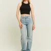 Jeans Straight Leg a Vita Alta^Tally Weijl New