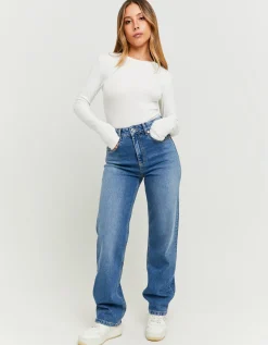 Jeans Straight Leg a Vita Alta^Tally Weijl Outlet