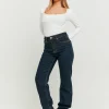 Jeans Straight Leg a Vita Alta^Tally Weijl New