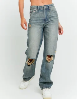 Jeans Straight Leg a Vita Alta^Tally Weijl Sale
