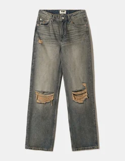 Jeans Straight Leg a Vita Alta^Tally Weijl Sale