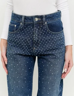 Jeans Straight Leg con Strass^Tally Weijl Clearance