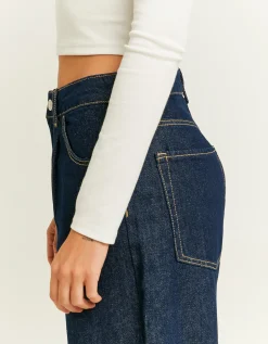 Jeans Wide Leg con Plissettature Frontali^Tally Weijl Online