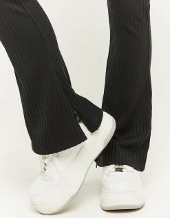 Leggings A Zampa A Costine Neri^Tally Weijl Outlet