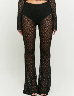 Leggings Flare in Pizzo a Vita Media^Tally Weijl Store