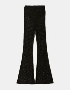 Leggings Flare in Pizzo a Vita Media^Tally Weijl Store
