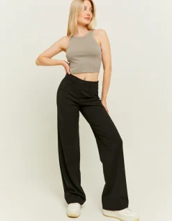 Pantaloni Dritti Tailoring Neri^Tally Weijl Online