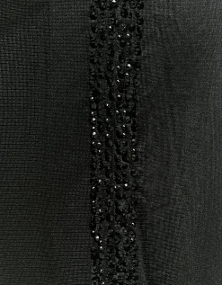 Pantaloni Joggers Neri con Bande Laterali in Strass^Tally Weijl Sale