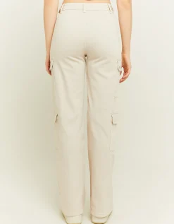 Pantaloni Wide Leg a Vita Alta Bianchi^Tally Weijl Cheap