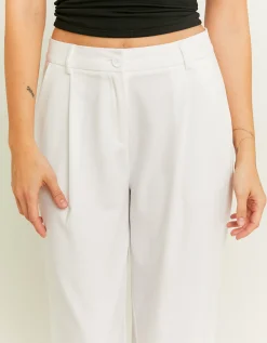 Pantaloni Wide Leg Bianchi^Tally Weijl Sale