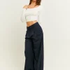 Pantaloni Wide Leg Gessati^Tally Weijl Cheap