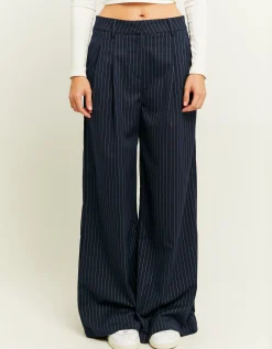 Pantaloni Wide Leg Gessati^Tally Weijl Cheap
