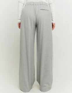 Pantaloni Wide Leg Grigi con Bande Laterali^Tally Weijl Cheap
