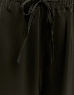 Pantaloni Wide Leg in Raso Neri^Tally Weijl Cheap